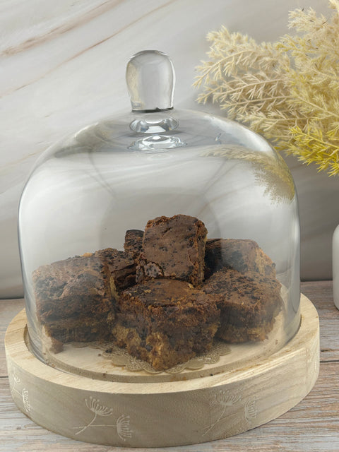 Blondie Dark Chocolate Salted Caramel Brownies-Gourmet Oven LLC