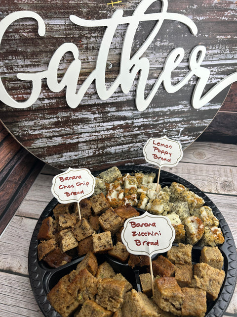 Sweet Rustic Breads Variety Platter