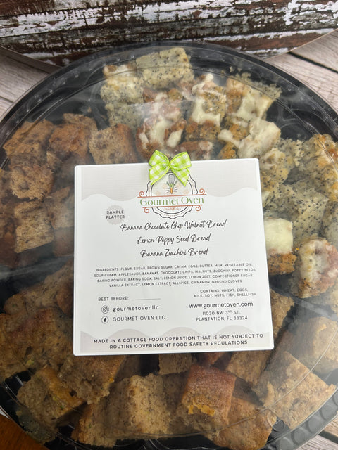 Sweet Rustic Breads Variety Platter