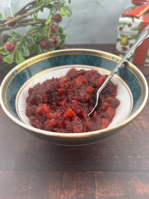 Cranberry Apple Orange Sauce