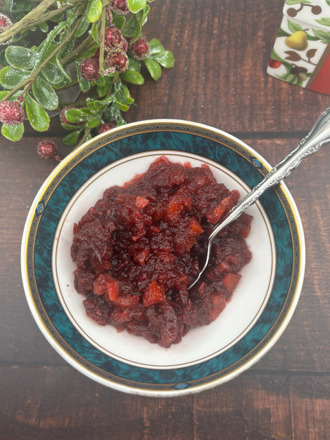 Cranberry Apple Orange Sauce